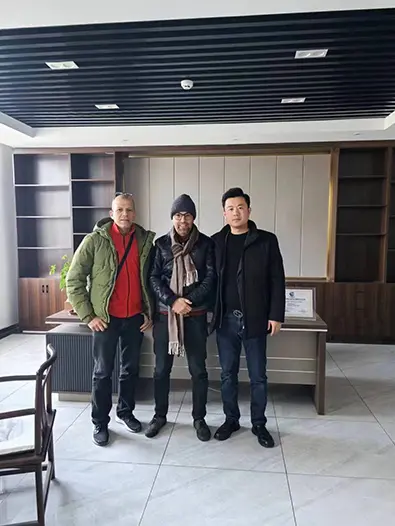 Client visit from Russia