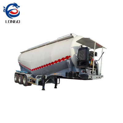 รถพ่วงกึ่งพ่วงถังซีเมนต์จำนวนมาก