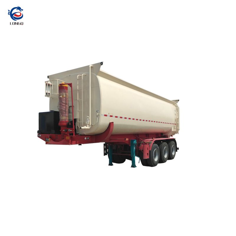 Tank -Type Rear Dump Semi Trailer Factory_Manufacturer_Supplier ...