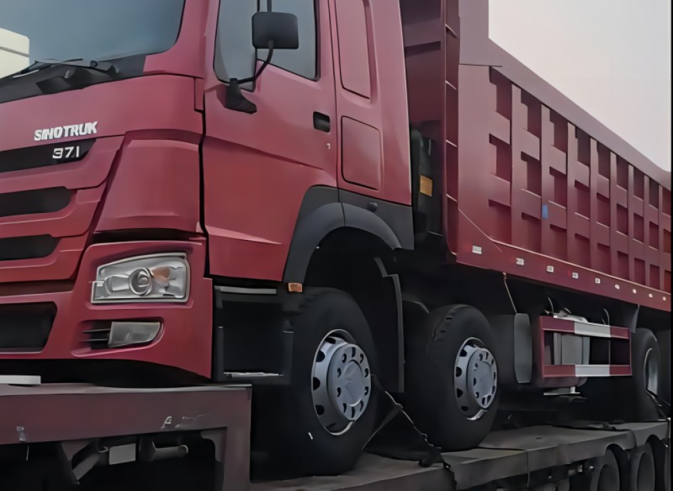 ขายรถบรรทุกดัมพ์ Howo 371Hp 8x4