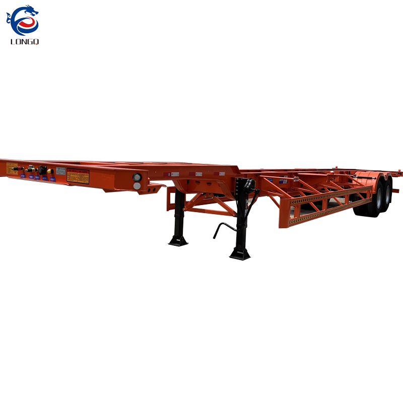 รถพ่วงโครงกระดูก 40 ฟุต รถพ่วงโครงกระดูก 40 ฟุต