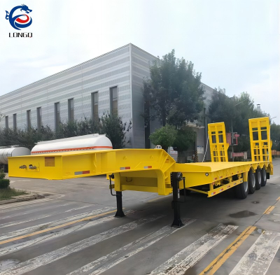 ขายรถพ่วงพื้นต่ำ 4 เพลา