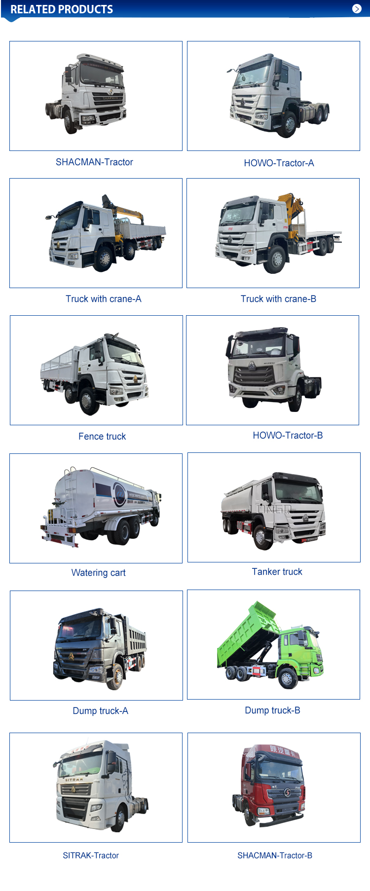 Camión volquete Sinotruk Camión volquete Sinotruk