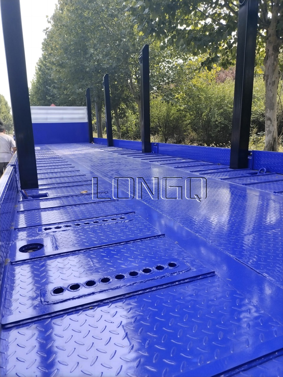 Khu vực Trung Á Loại xe moóc giường thấp Khu vực Trung Á Loại xe moóc giường thấp