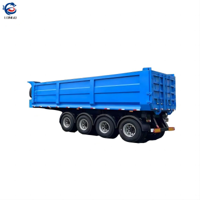 รถพ่วงกึ่งพ่วงด้านหลัง