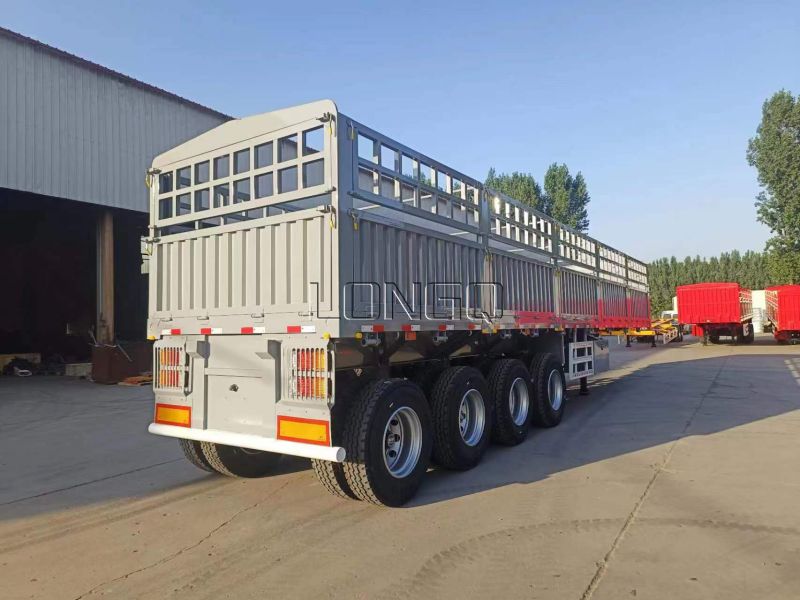 Semi-remorque de clôture Semi-remorque de clôture