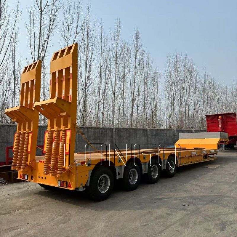 Trailer giường phẳng thấp Trailer giường phẳng thấp