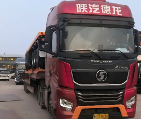 Container On Flatbed