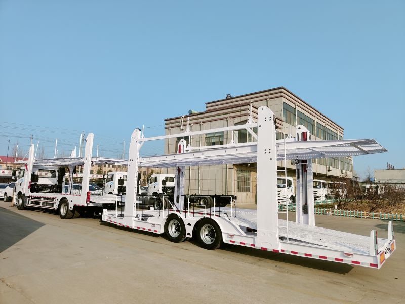 รถพ่วงบรรทุกเพลากลาง รถพ่วงบรรทุกเพลากลาง