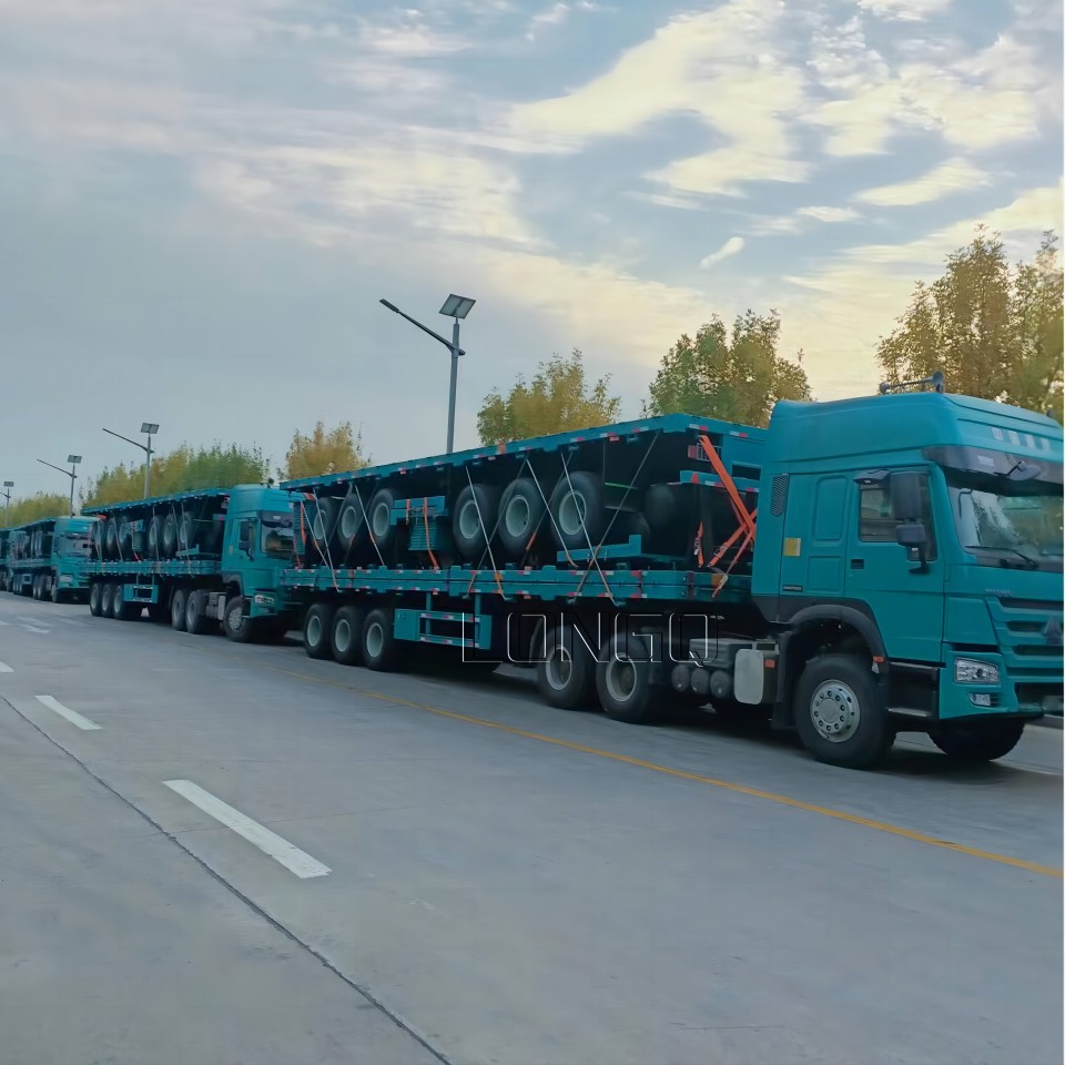 Remorque cargo à clôture à 3 essieux Remorque cargo à clôture à 3 essieux