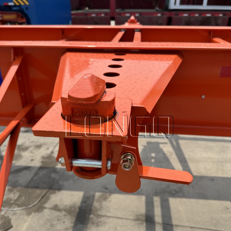 รถพ่วงโครงกระดูก 40 ฟุต รถพ่วงโครงกระดูก 40 ฟุต