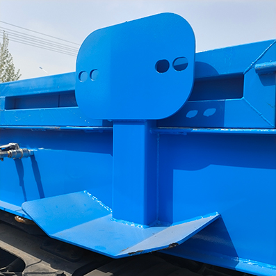 Remorque surbaissée de type région d'Asie centrale Remorque surbaissée de type région d'Asie centrale