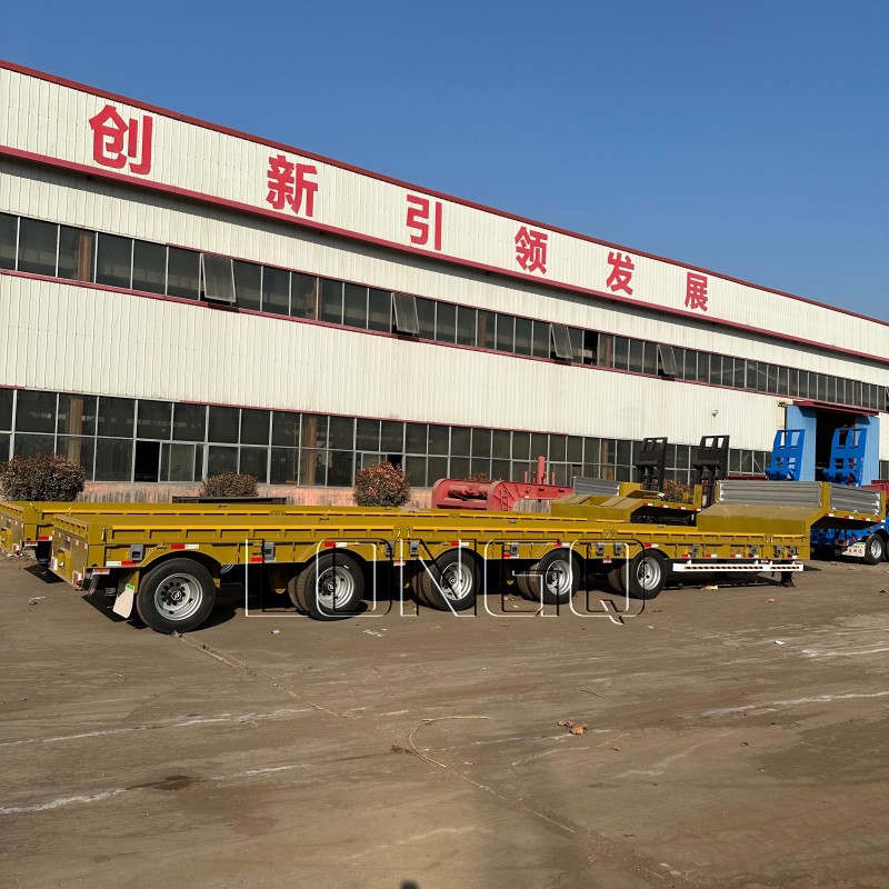 Trailer xe tải giường thấp Trailer xe tải giường thấp