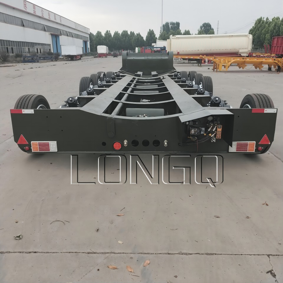 รถพ่วงพื้นต่ำขนส่งอุปกรณ์พลังงานลม รถพ่วงพื้นต่ำขนส่งอุปกรณ์พลังงานลม