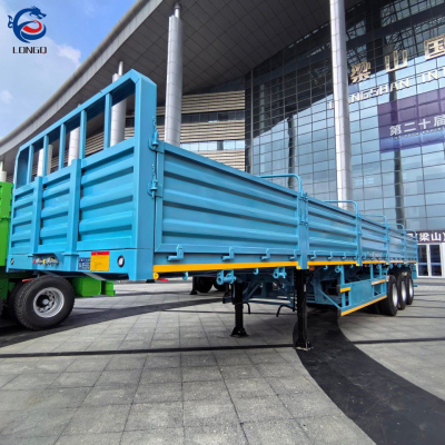 Drop Side Flatbed, Drop Side Semi Trailer, Drop Side Trailer ขาย