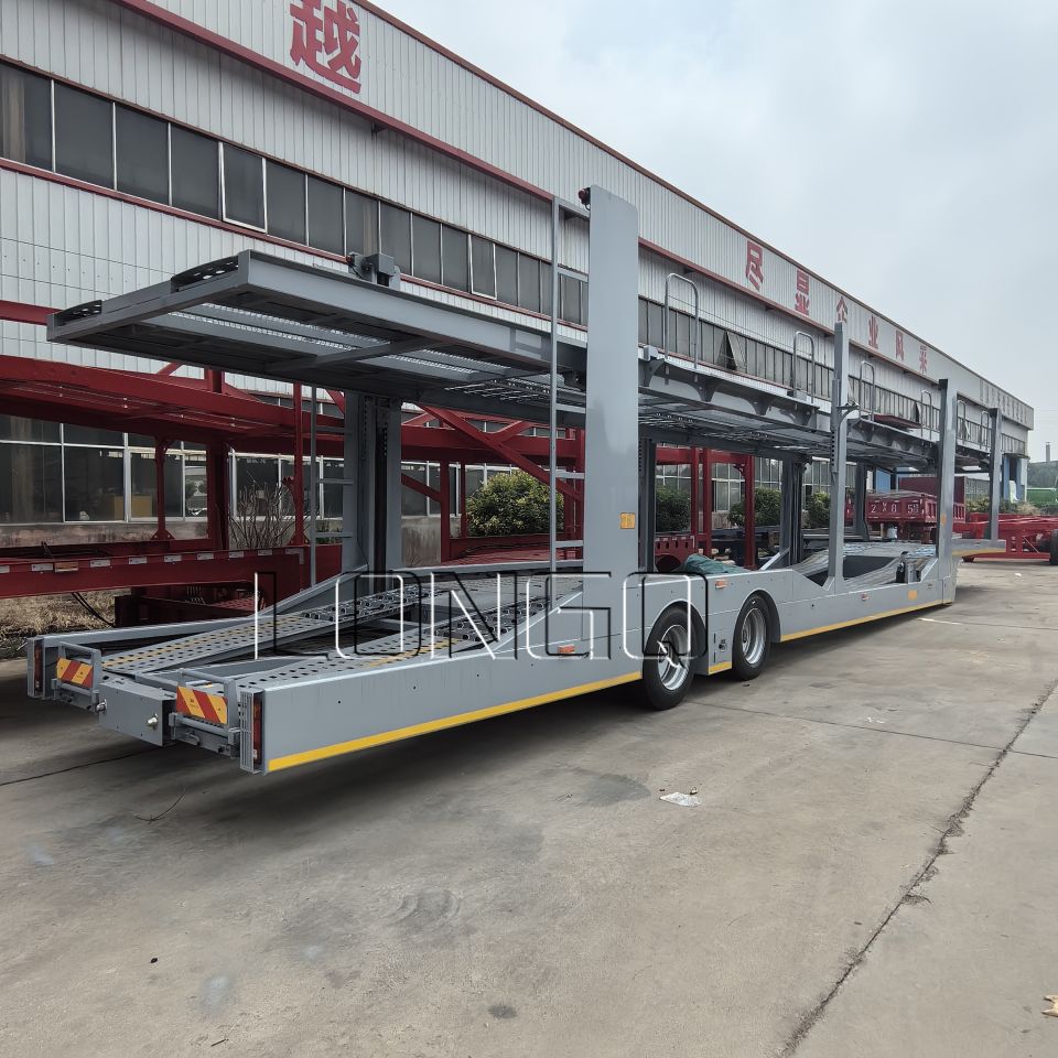 Remolque de transporte de automóviles Remolque de transporte de automóviles