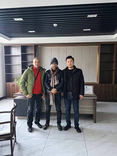 Visita de un cliente de Rusia Visita de un cliente de Rusia