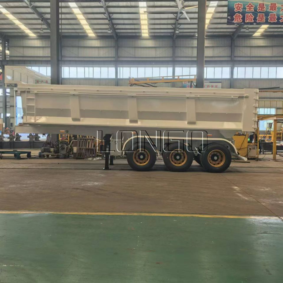 Remolque volquete volquete de 3 ejes a la venta Remolque volquete volquete de 3 ejes a la venta