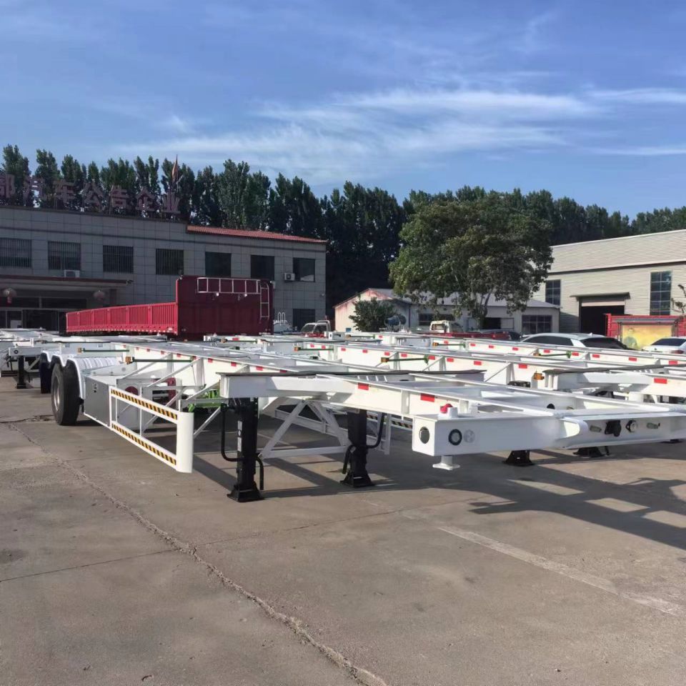 Remolque esqueleto de contenedor de 40 pies a la venta Remolque esqueleto de contenedor de 40 pies a la venta