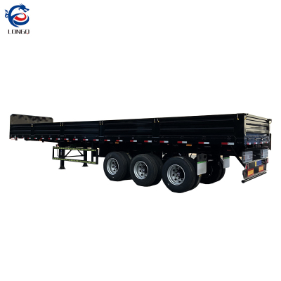 รถพ่วง 3เพลาแบบดรอปไซด์