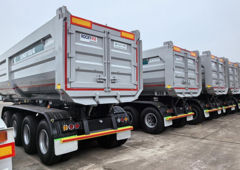 Dumper semi-trailers 