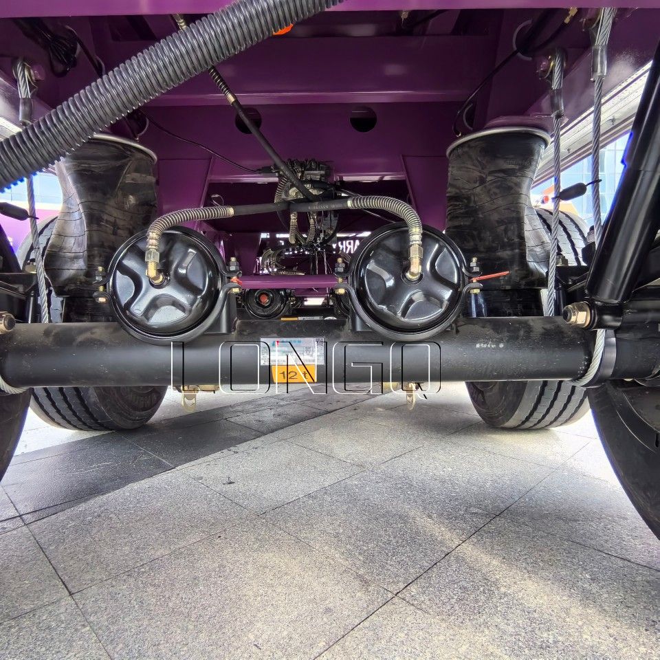 รถพ่วงดัมพ์สำหรับรถบรรทุกกึ่ง รถพ่วงดัมพ์สำหรับรถบรรทุกกึ่ง