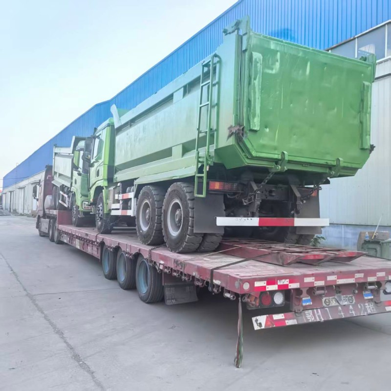 camion benne shacman
