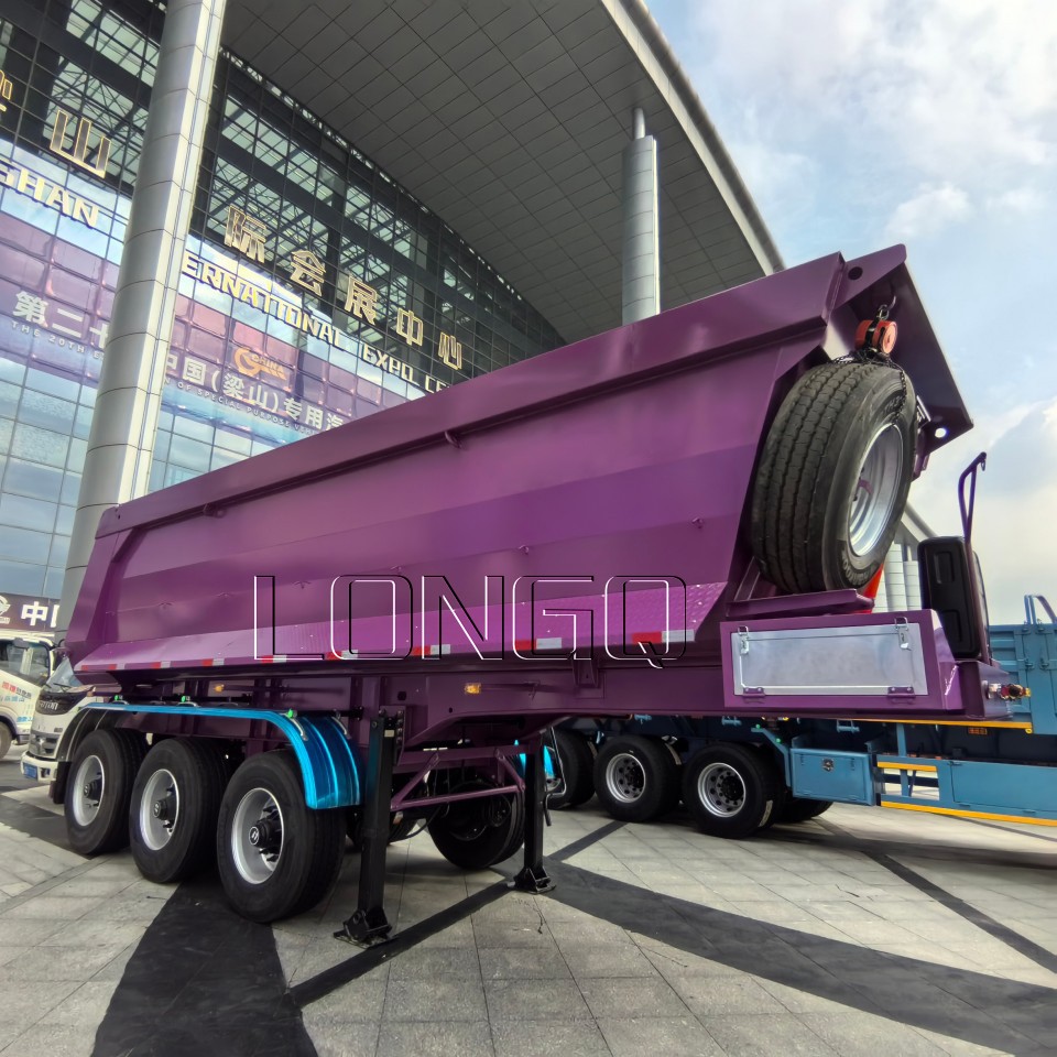 รถพ่วงดัมพ์ รถพ่วงดัมพ์