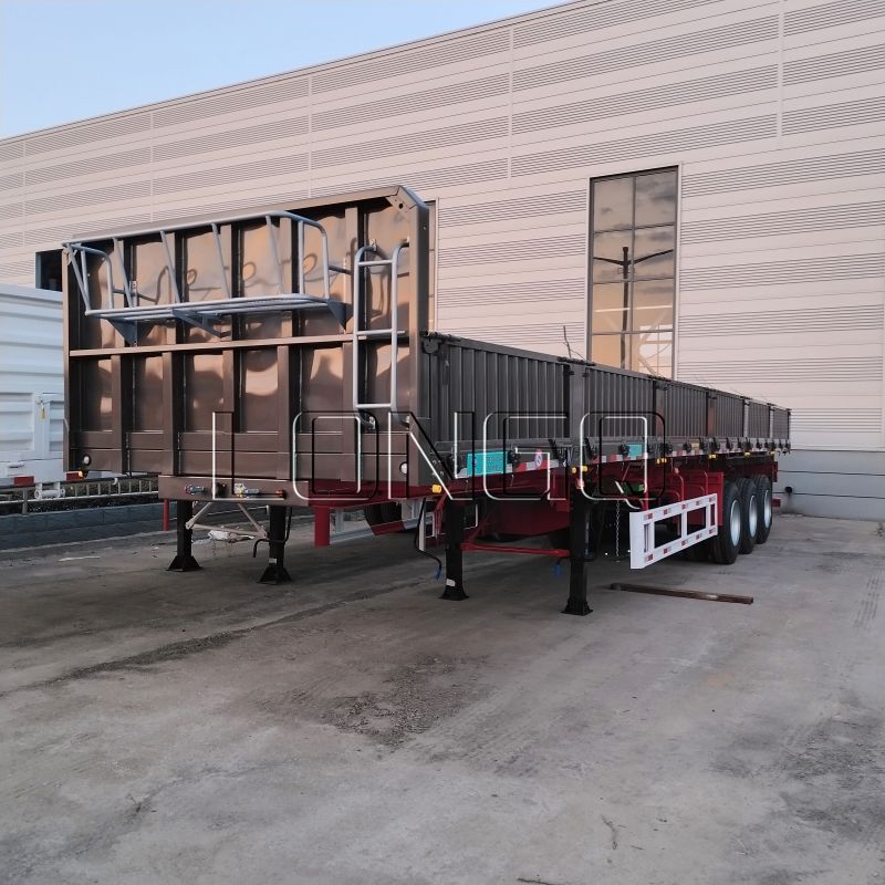 รถพ่วงกึ่งพ่วงด้านข้าง รถพ่วงกึ่งพ่วงด้านข้าง