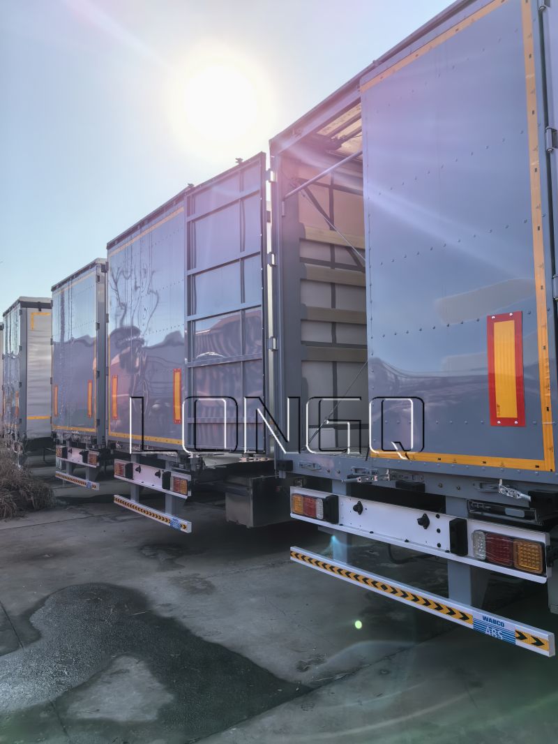 รถพ่วงม่านข้าง 3 เพลา 40 ฟุต รถพ่วงม่านข้าง 3 เพลา 40 ฟุต