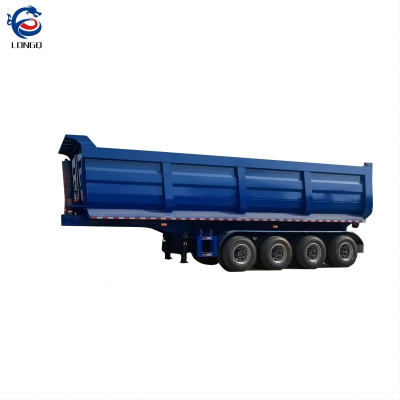 รถกึ่งพ่วงดั๊มหลัง 4 เพลา