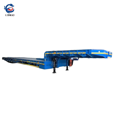 รถพ่วงเตียงต่ำ 4 เพลา