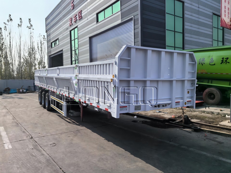 รถพ่วงกึ่งพ่วงผนังด้านข้าง รถพ่วงกึ่งพ่วงผนังด้านข้าง