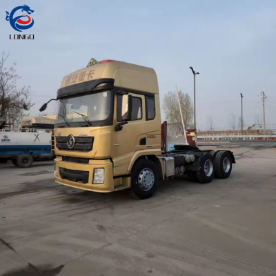 รถบรรทุกรถแทรกเตอร์ China Shacman 6X4