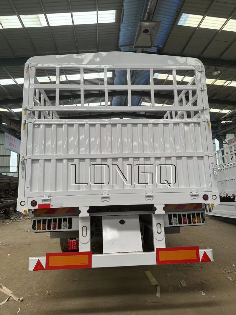 60 طن سياج مقطورة البضائع 60 طن سياج مقطورة البضائع