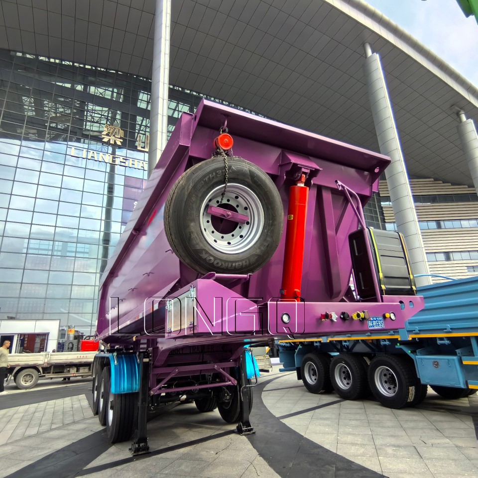 รถพ่วงดั๊มพ์ รถพ่วงดั๊มพ์