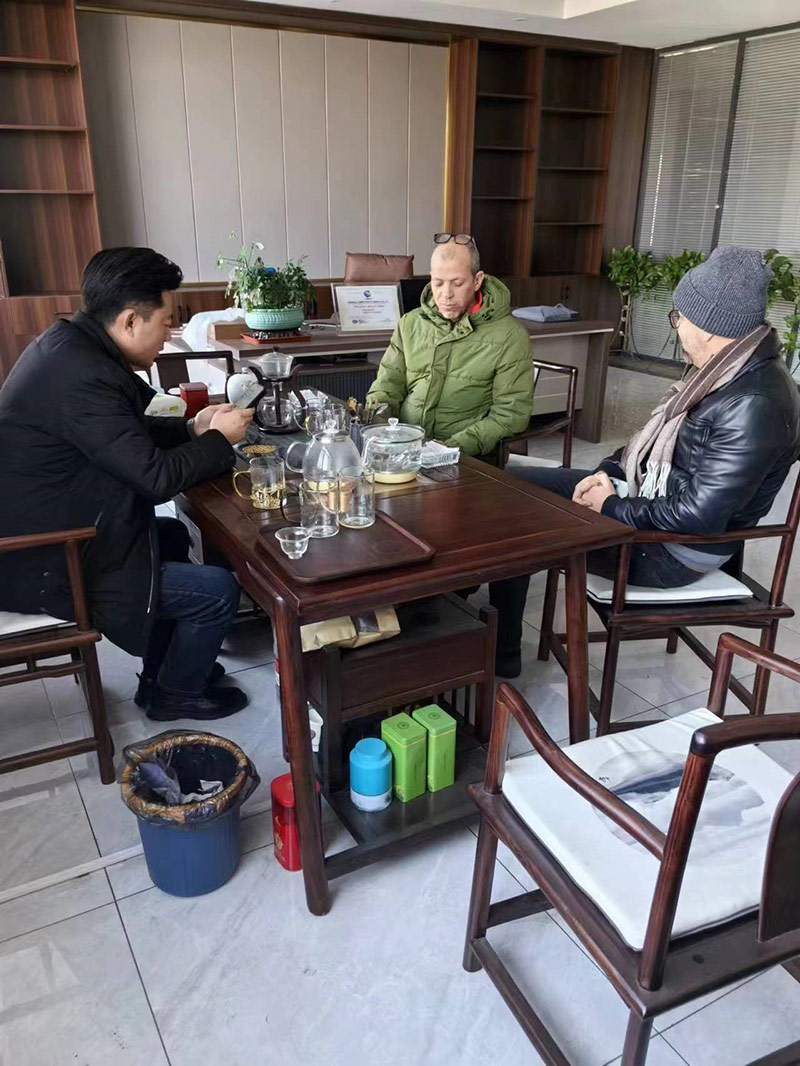 Visita de un cliente de Rusia Visita de un cliente de Rusia