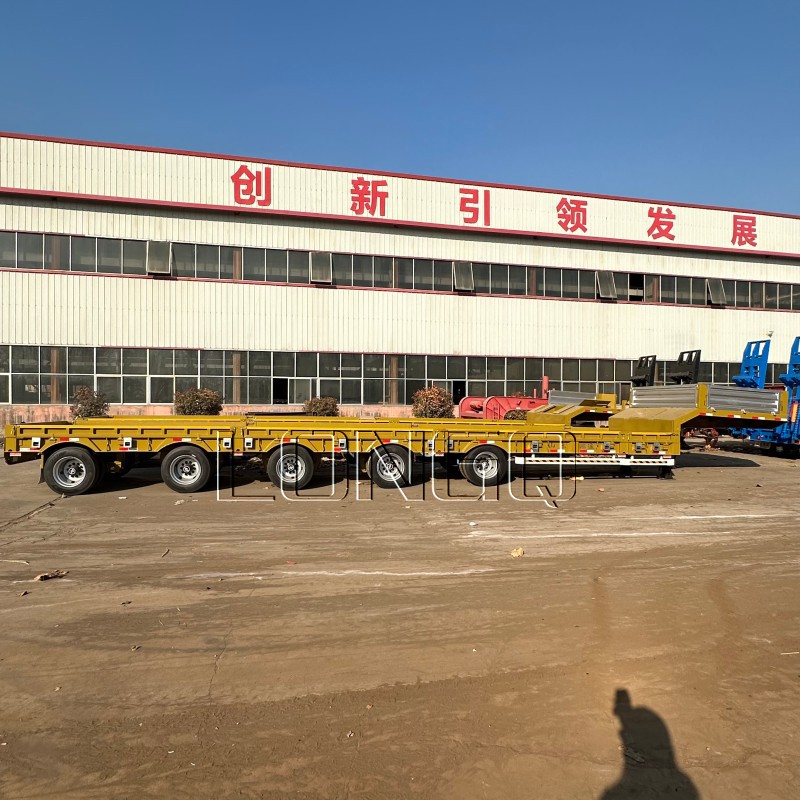 Giá xe moóc giường thấp Giá xe moóc giường thấp