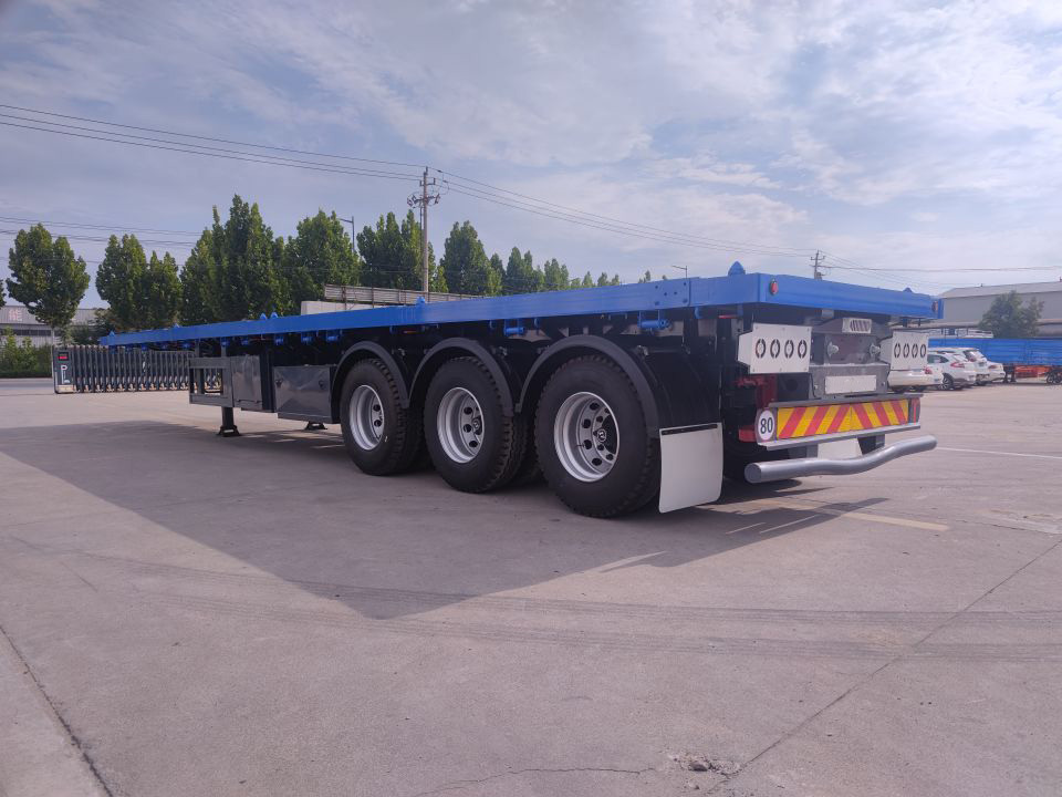 รถพ่วงพื้นเรียบ 40 ฟุต รถพ่วงพื้นเรียบ 40 ฟุต