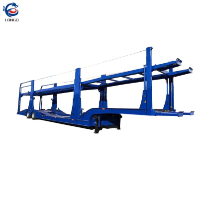 รถพ่วงบรรทุกรถยนต์สไตล์ยุโรป