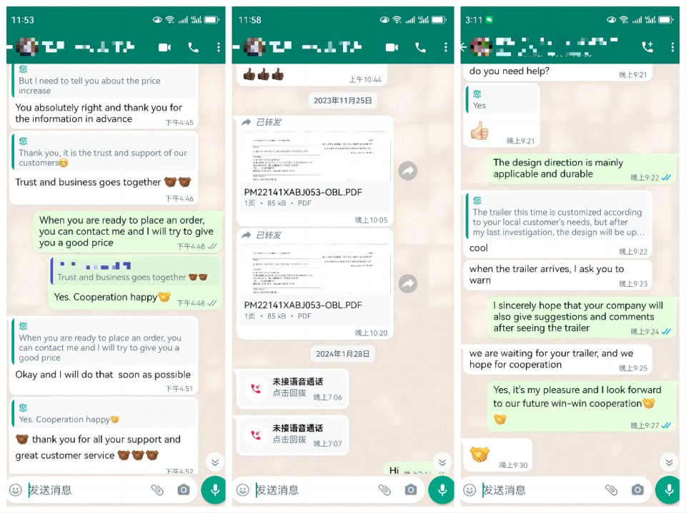 Remolque del tanque de aceite Remolque del tanque de aceite