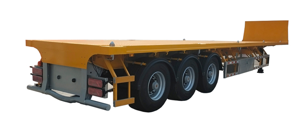 Flatbed Container Semi-trailer