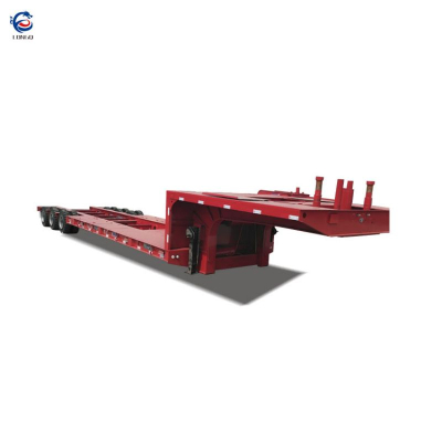 รถพ่วงเตียงต่ำไฮดรอลิก