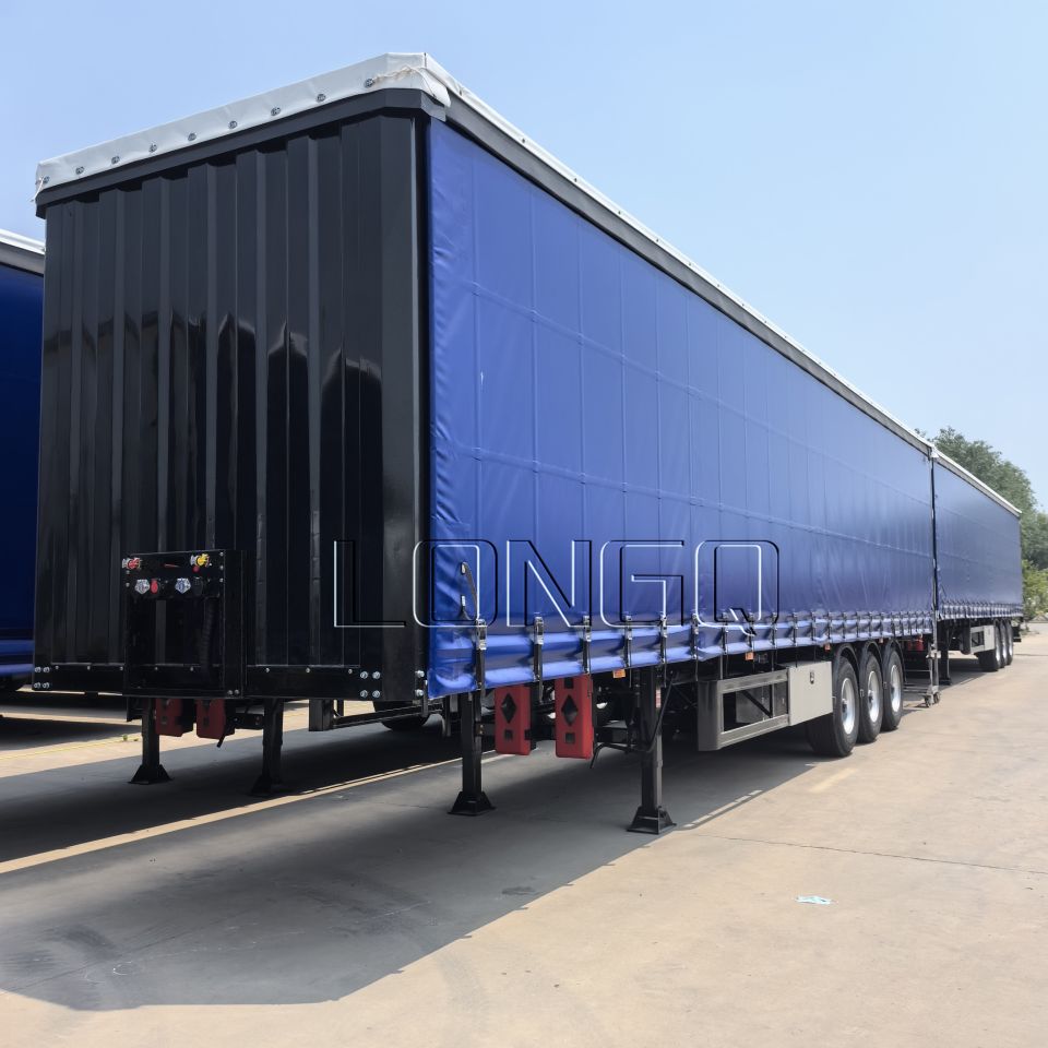 ขายรถพ่วงข้างม่าน 3Axle ขายรถพ่วงข้างม่าน 3Axle