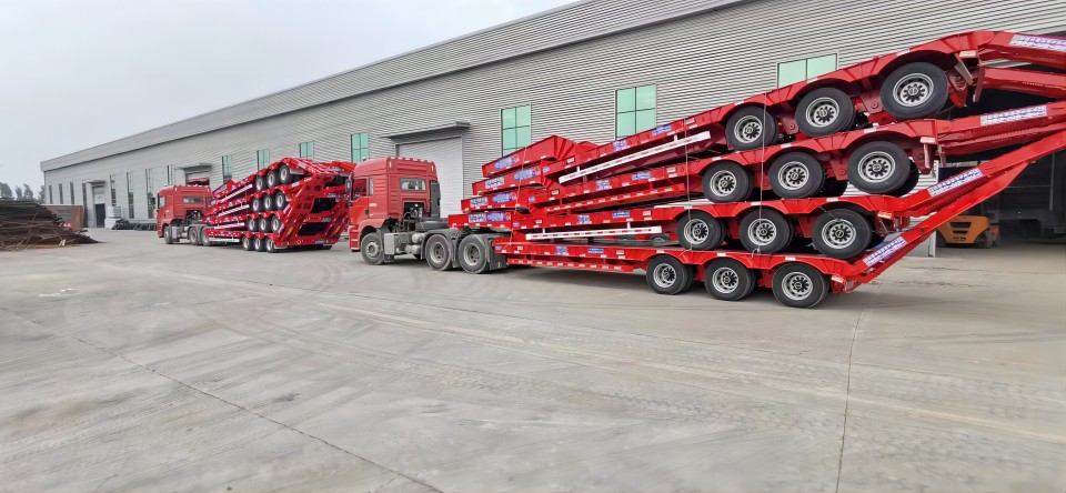 Fabrication de semi-remorques surbaissées Fabrication de semi-remorques surbaissées