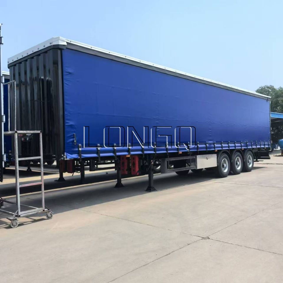 ขายรถพ่วงข้างม่าน 3Axle ขายรถพ่วงข้างม่าน 3Axle