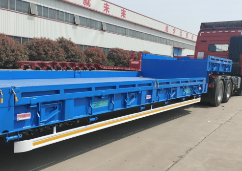 Low Flatbed Semi-Trailer 