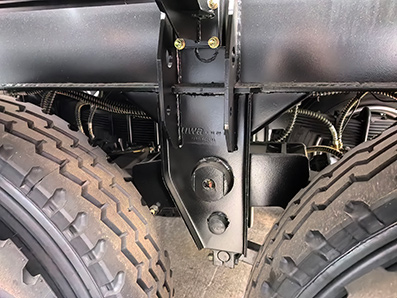 Semi-remorque à benne arrière Semi-remorque à benne arrière