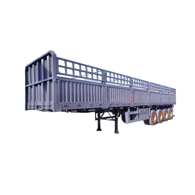 รถพ่วงรั้ว 4 เพลา