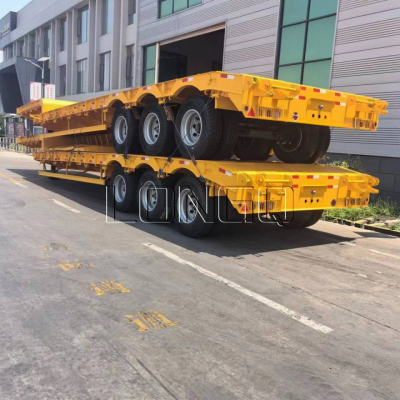 รถพ่วงพื้นต่ำคอห่าน 3เพลา